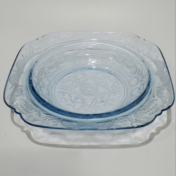 Vntg 6 7/8" "Recollection Blue" Bowl by Indiana Glass - Picture 11 of 11